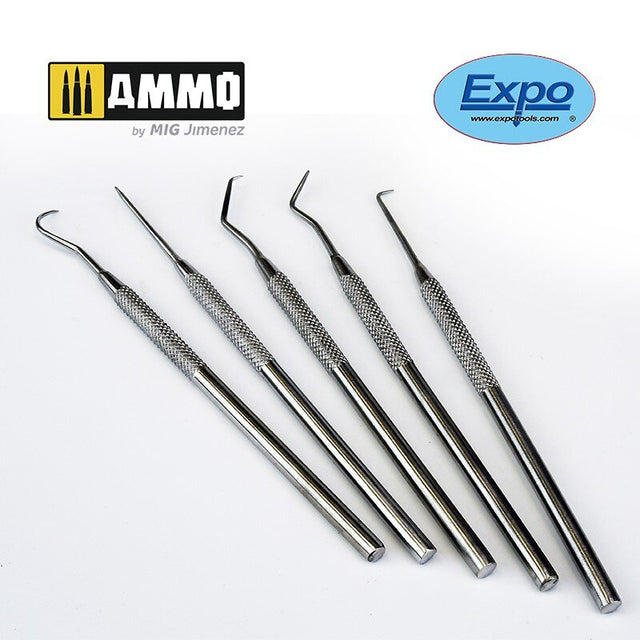 5 pcs Stainless Hook & Pick Set