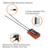 HR8C 4in1 2,4GHz 8Ch. Receiver - Black
