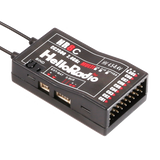 HR8C 4in1 2,4GHz 8Ch. Receiver - Black