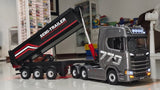 Huina 1509 1/18 RC Dumper Trailer – Fjernstyret Tiptrailer til Lastbil