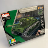 Tech Brick R/C Tank 2-in-1 – Byg, leg og kør!