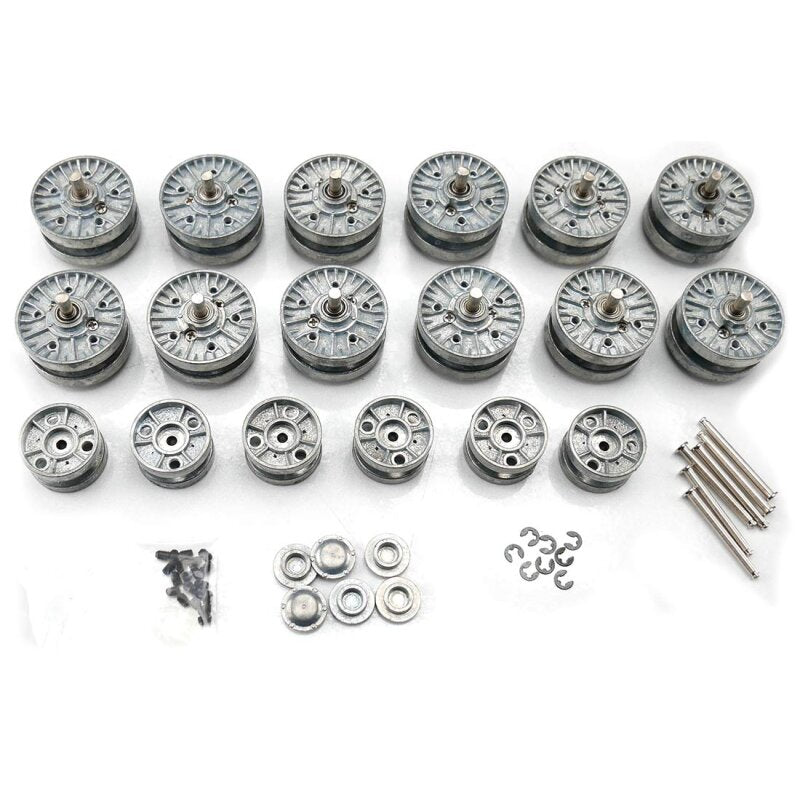 IS-2 metal road wheels