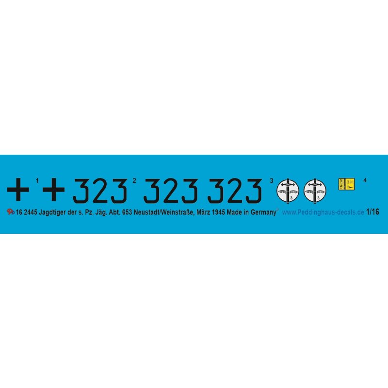 Jagdtiger s. Pz. Jäg Abt. 653 Neustadt