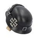 Iron Cross Helmet and Goggles Biker Skull