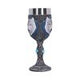White Winter Ghost Wolf Wine Glass Goblet