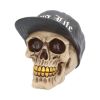 Thug Life Skull with Gold Teeth and Baseball Cap Figurine 15.8cm