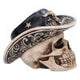 Wild West Skull Figurine