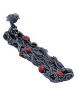 Twilight Bloom Gothic Raven Goblet 19.5cm