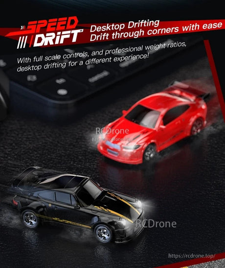 KF20 driftbil drifter paa skrivebord