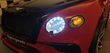 Battery children's car Bentley Continental 1.5 person black-red