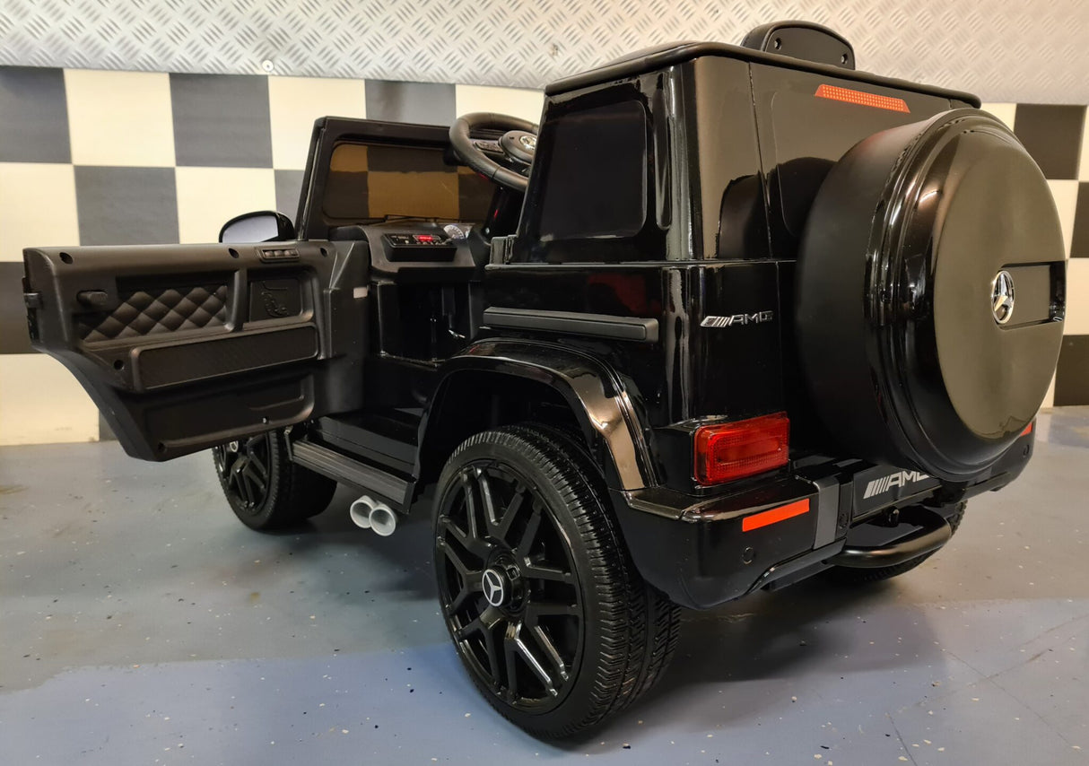 Children's car Mercedes G63 12V black 1 person