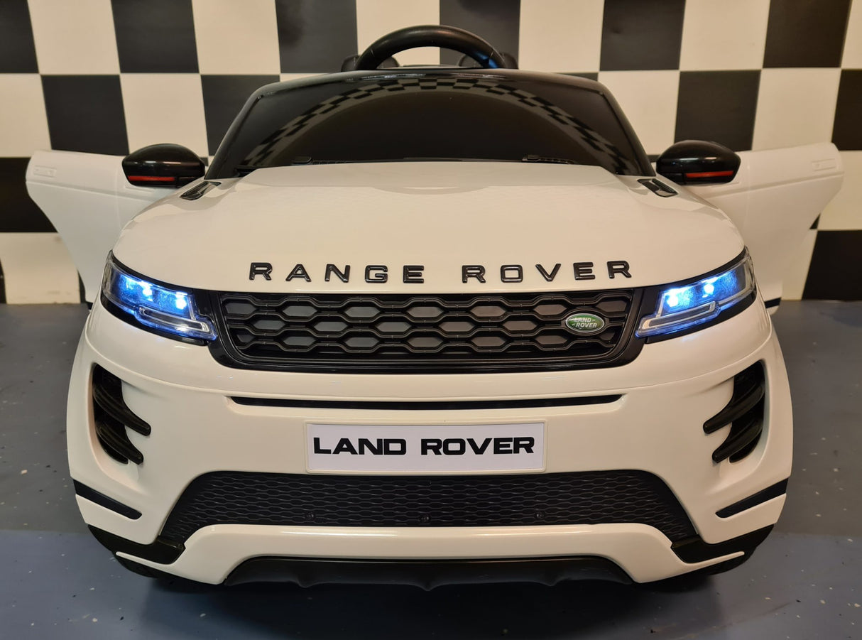Electric children's car Range Rover Evoque with 4 engines white