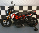 Aprilia Dorsoduro electric children's motorcycle