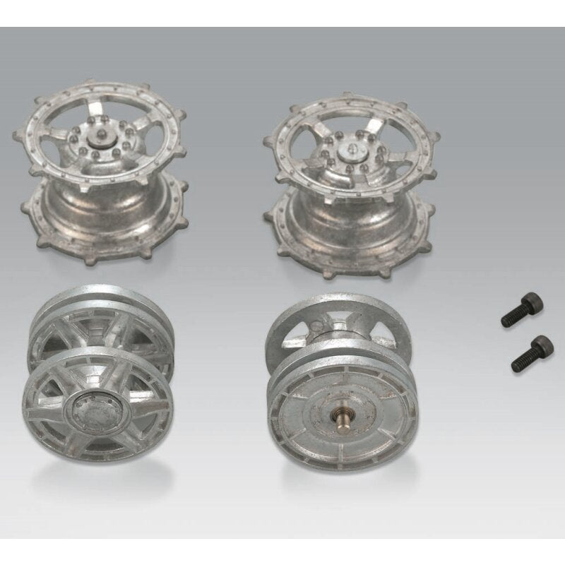 Tiger II / Jagdtiger Metal drive - and idler wheel set