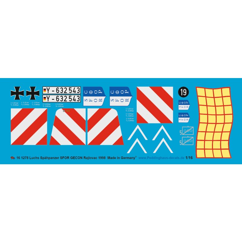 Luchs Spähpanzer Gecon SFOR Rajiovac 1998