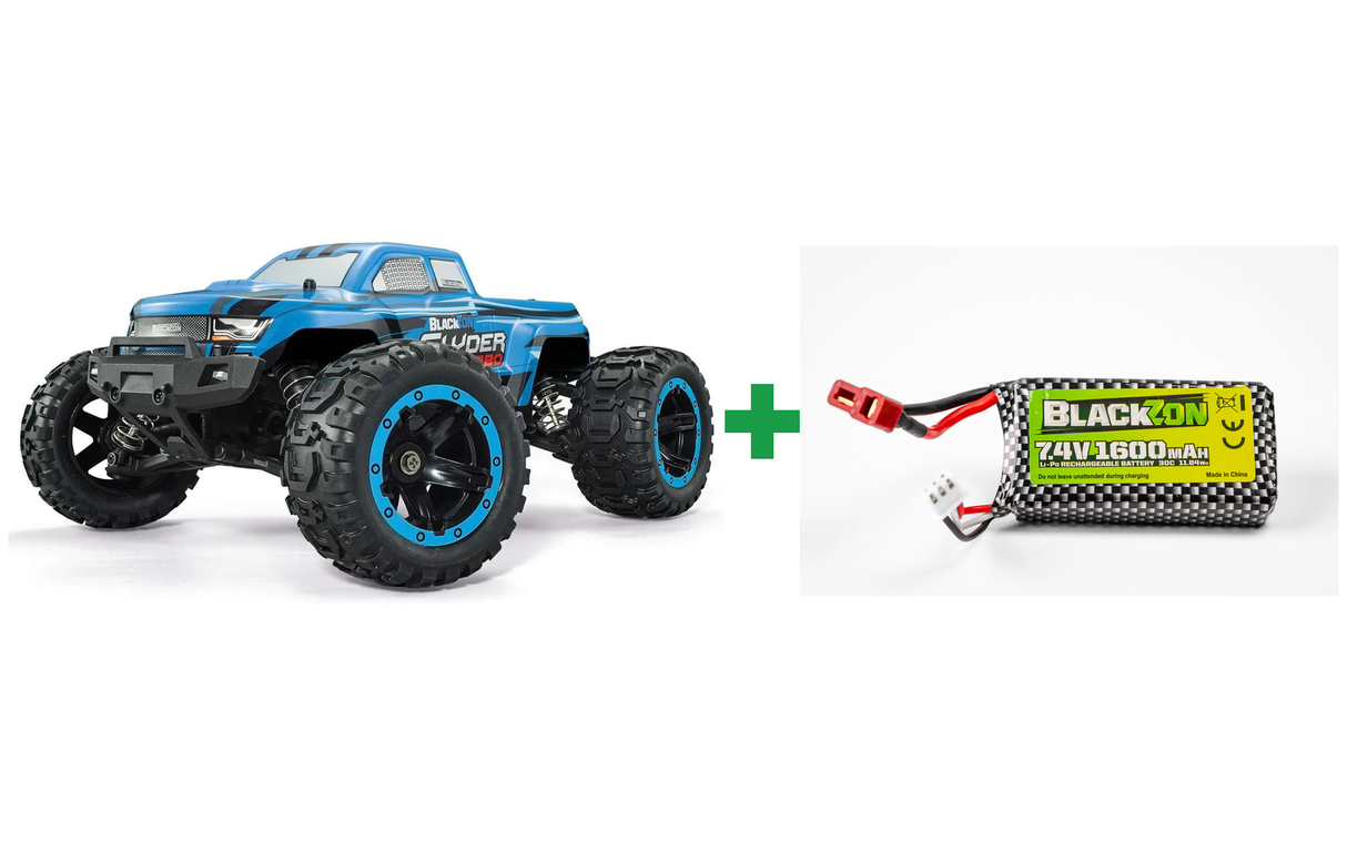 BLACKZON Slyder MT Turbo 1:16 4WD Brushless Monster Truck