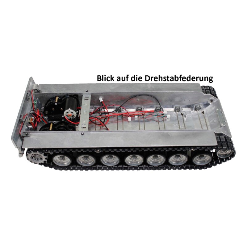 Leopard 2A6 metal lower hull