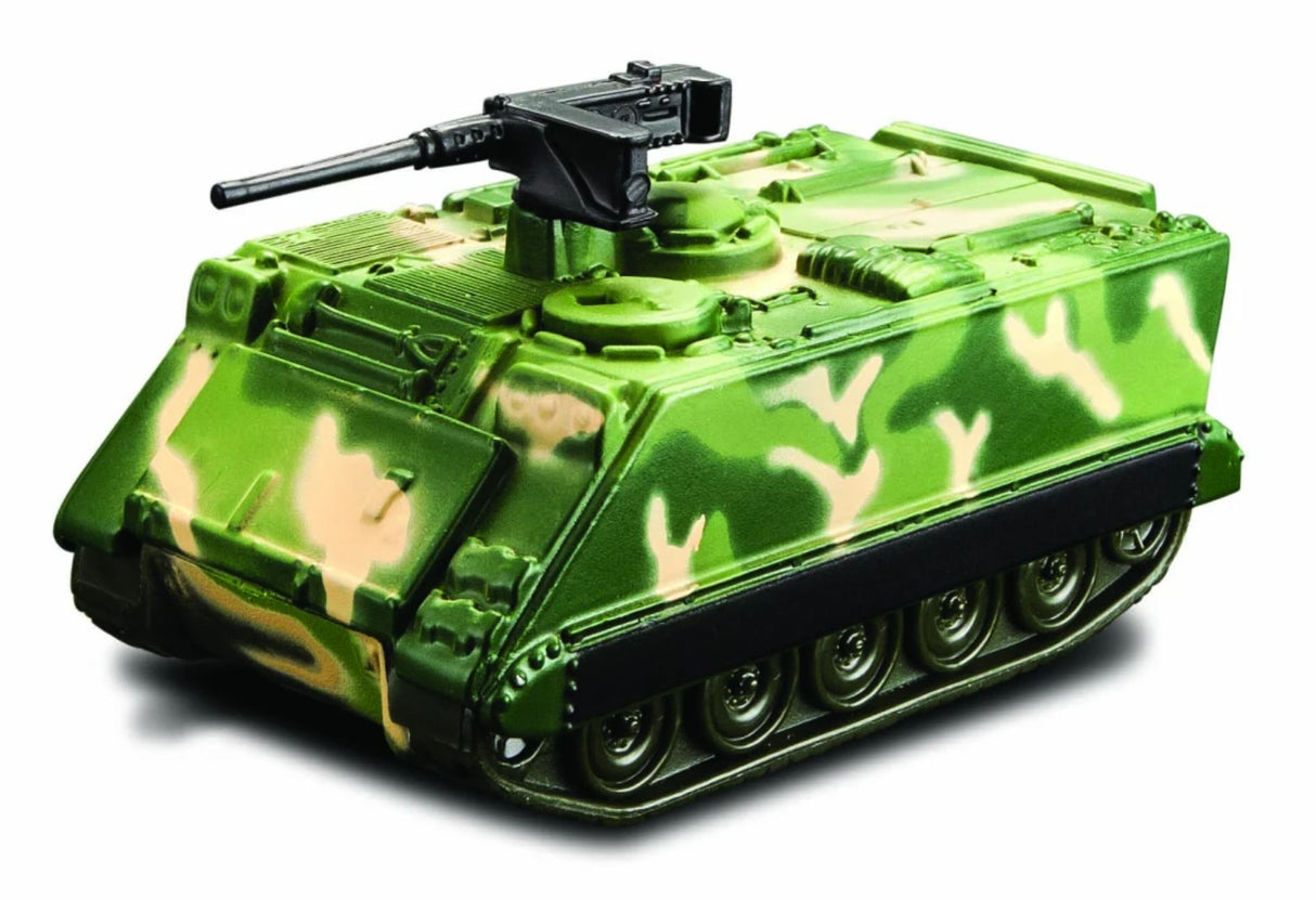 Miniaturemodeller fra krigens verden – Humvee, kampvogn, PMV, ambulance, jeep m.fl.