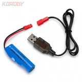 Korody KO6635HB - Fjernstyret Traktor m. dobbelt hjul og gyllespreder!