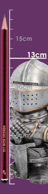 Sir Fightalot Silver Knight Figurine 11cm