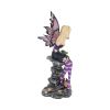 Amethyst and Hatchlings 25.5cm Purple Fairy and Baby Dragon Figurine