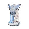 Comfort  21.5cm Ice Fairy and White Unicorn Figurine