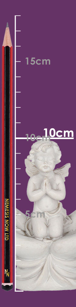 Raised To Heaven Cherub Figurine 11cm