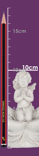 Raised To Heaven Cherub Figurine 11cm