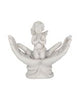 Set of Two Small Shelter 7cm Baby in Cradled Hands Figurines