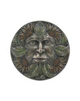 Bronzed Autumn Equinox Tree Spirit Wall Plaque