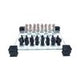 Raised Fantasy Dragon Chess Set With Corner Towers 43cm