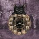 Kitten Tickin' Cat Pendulum Clock