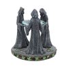 Pagan Magik Circle Triple Moon Oil Burner. (16cm)