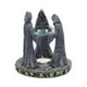 Pagan Magik Circle Triple Moon Oil Burner. (16cm)