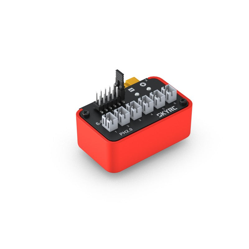 OSH 6-Port 1S Lithium Battery Charging Hub with PH2.0 Connector