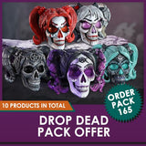 Drop Dead Gorgeous - Cute and Cosmic Witchy Doll Skull