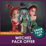 Pruedence Witch Figurine 15cm