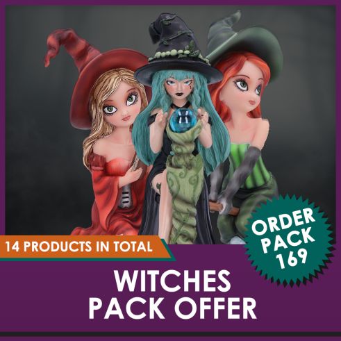 Rina Witch Figurine 15cm