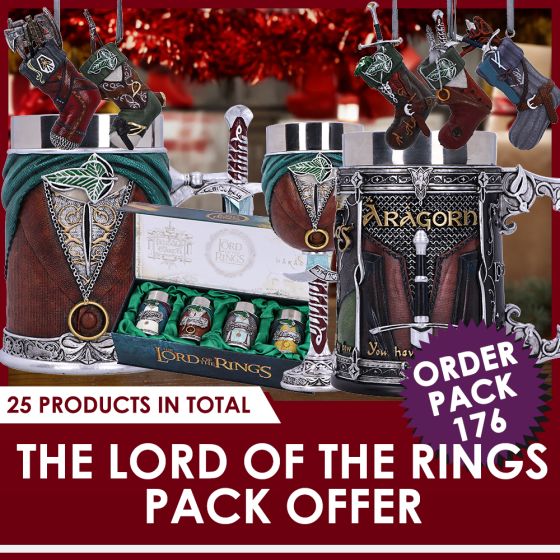 Lord of the Rings Collectible Frodo Stocking Hanging Ornament 8.6cm