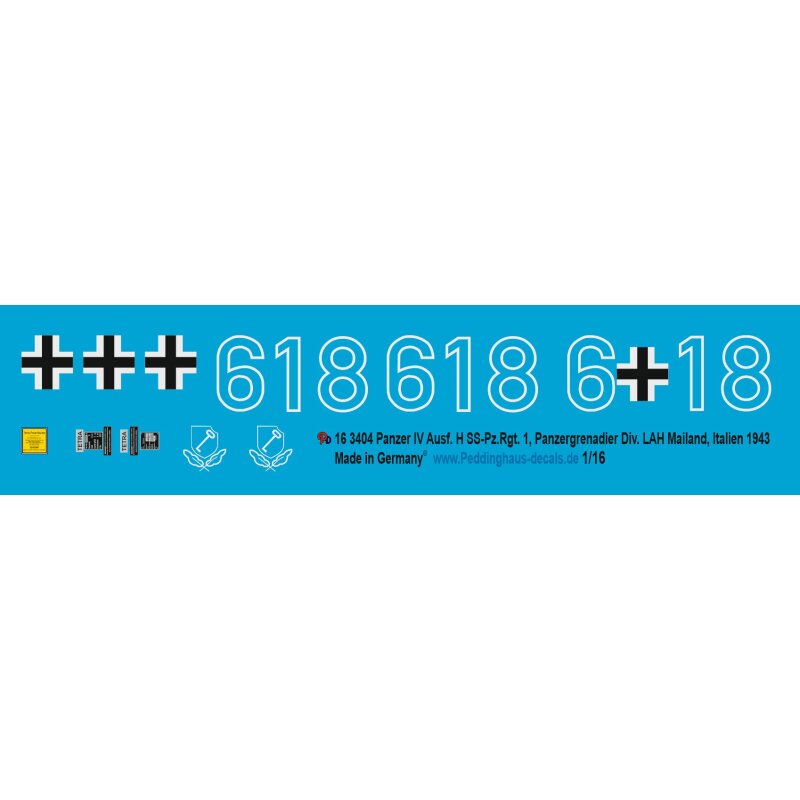 Panzer Kfw. IV Ausf. H , SS-Pz.Rgt. 1, Panzer Grend. Div. LAH, Mailand Italien 1943