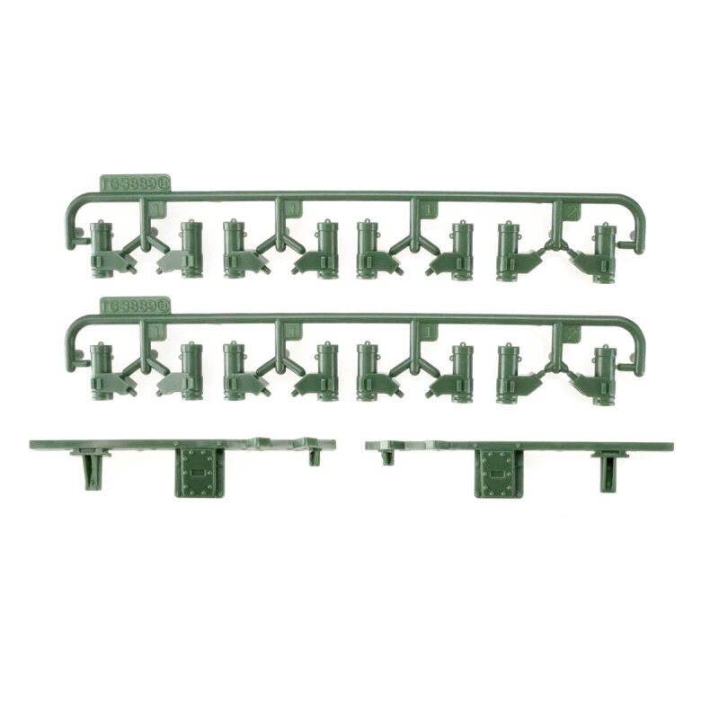 Leopard 2A6 smoke grenade launcher