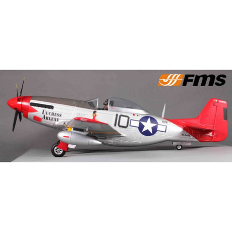 Plane 1400mm P51 Red Tail (V8) PNP kit
