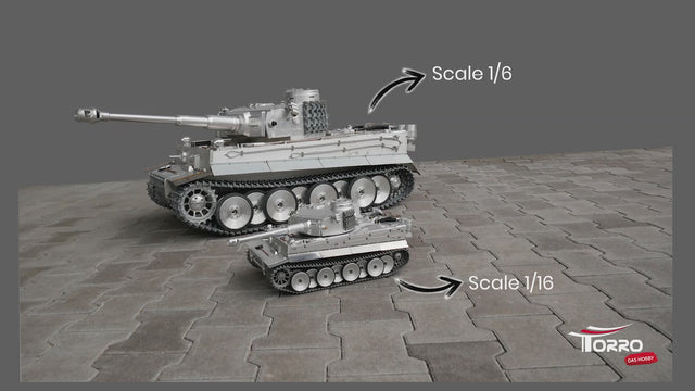 1/6 RC Tiger I Full Metal Version BB