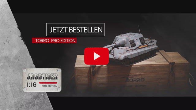 1/16 RC Jagdtiger camo BB Smoke