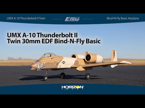 UMX A-10 Thunderbolt II 30mm EDF BNF Basic
