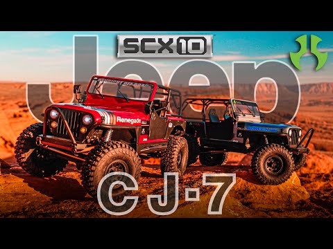 1/10 SCX10 III Jeep CJ-7 4X4 RTR Brushed Rock Crawler, Grey