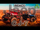 1/10 SCX10 III Jeep CJ-7 4X4 RTR Brushed Rock Crawler, Grey