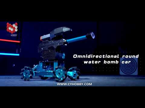 K7 slide-kørende fjernstyret kæmpe-kanon - DEMO1