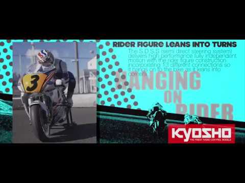 Kyosho Moto Hanging On Racer S.R.T. Suzuki RGV 1992 1:8 Kit