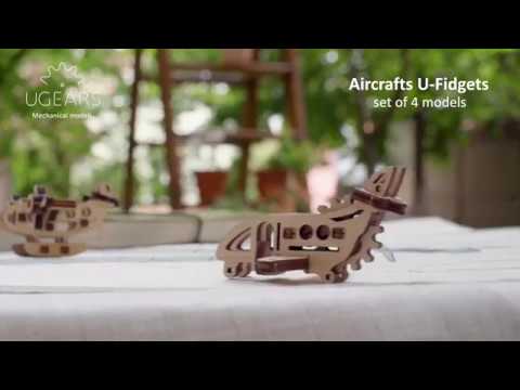 Ugears U-Fidget Aircrafts